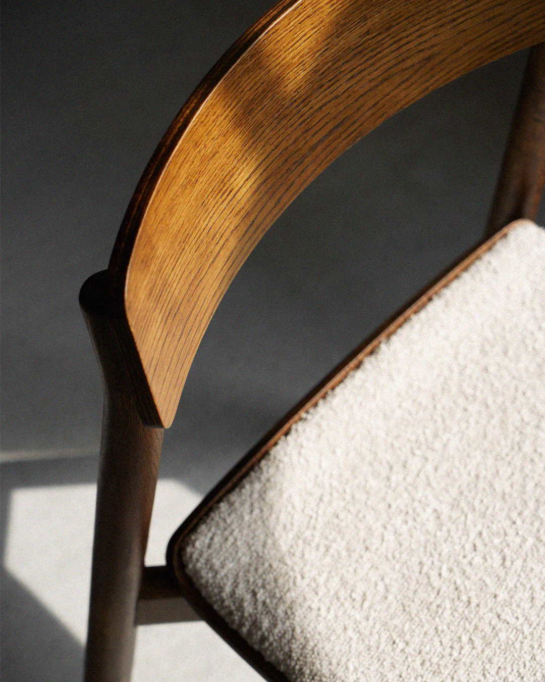 ARCHE SOFT chair / Dark oak - Image 4