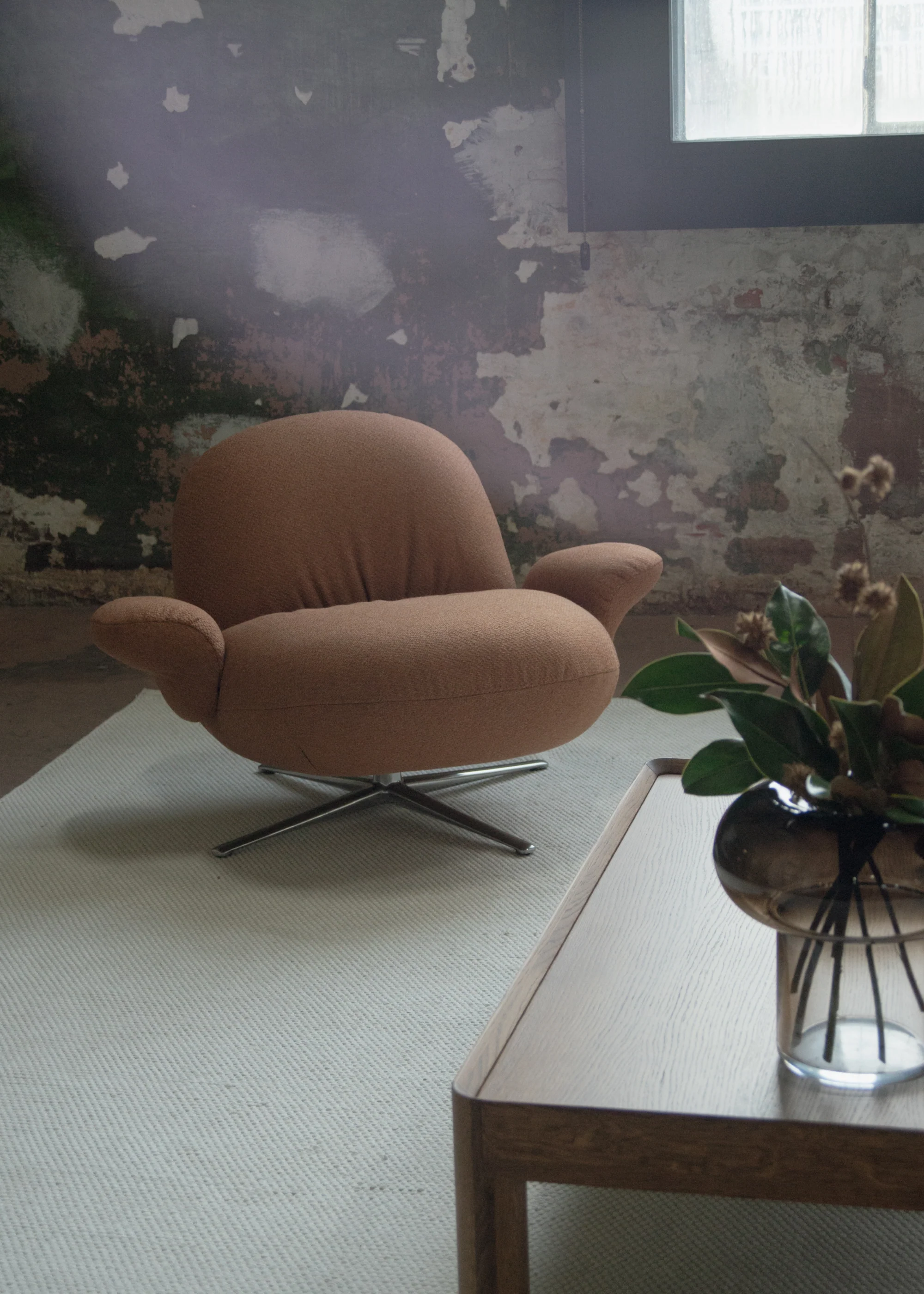 BAOZA lounge chair / Rust - Image 10