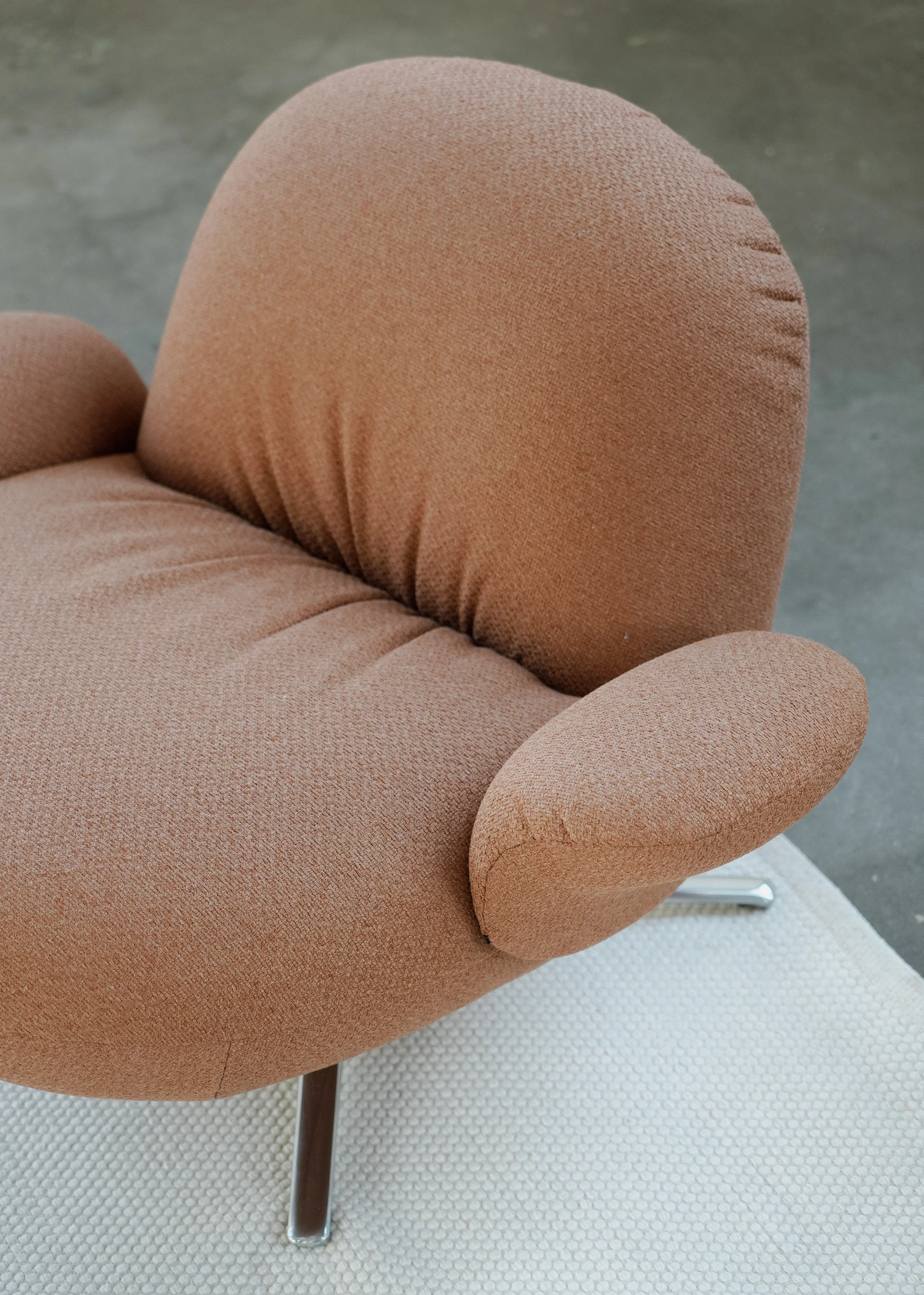 BAOZA lounge chair / Rust - Image 4