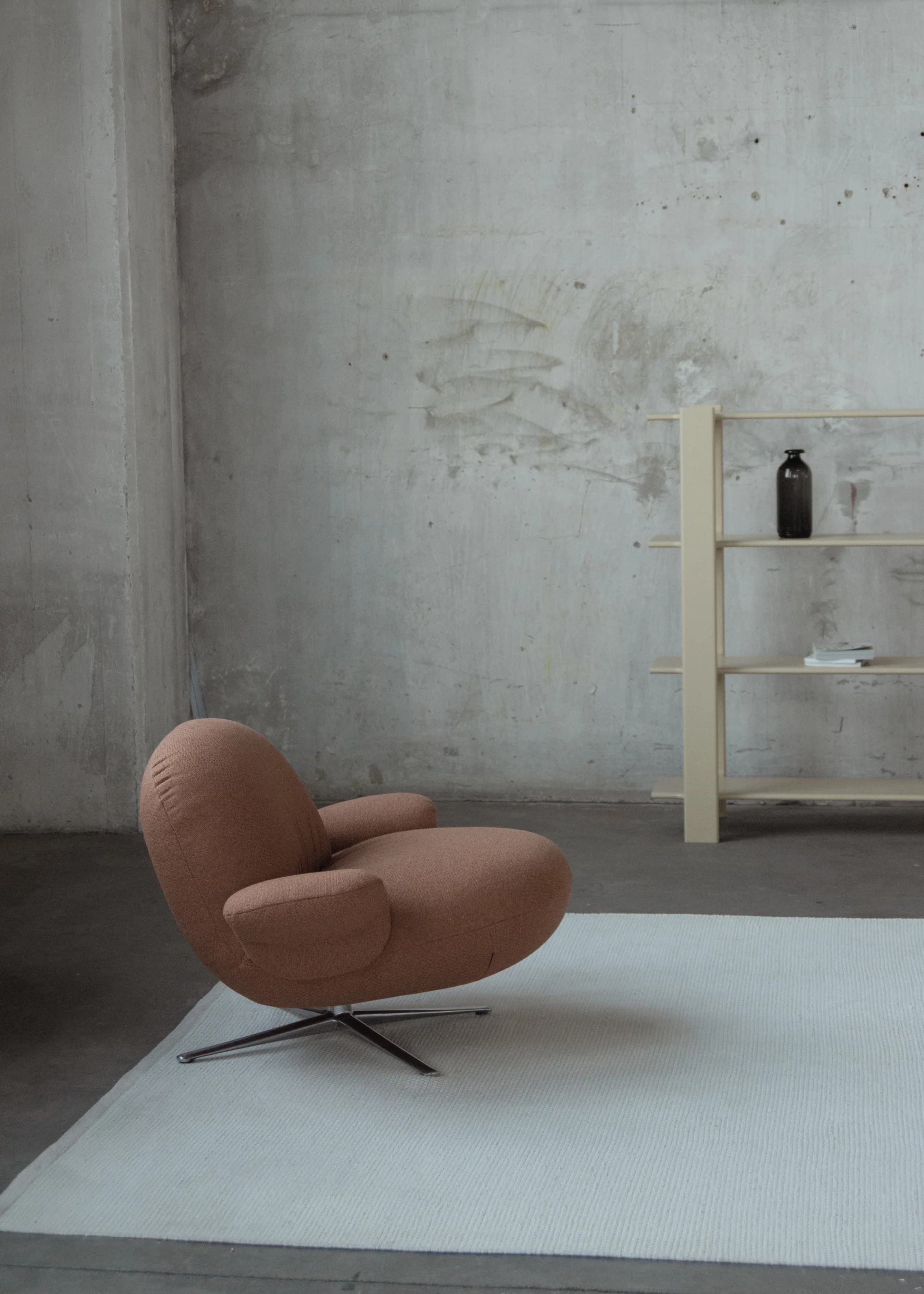 BAOZA lounge chair / Rust - Image 6
