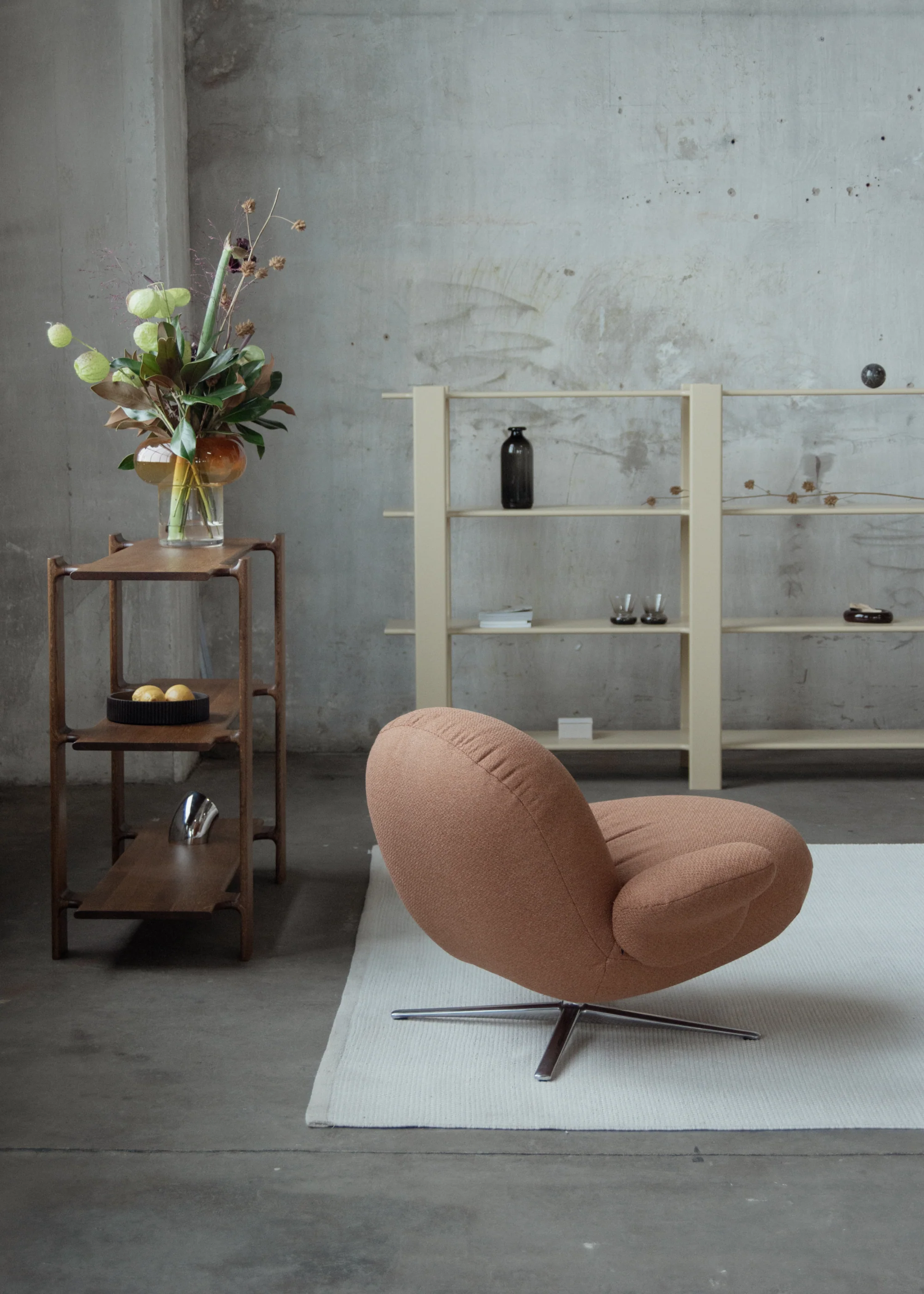BAOZA lounge chair / Rust - Image 7