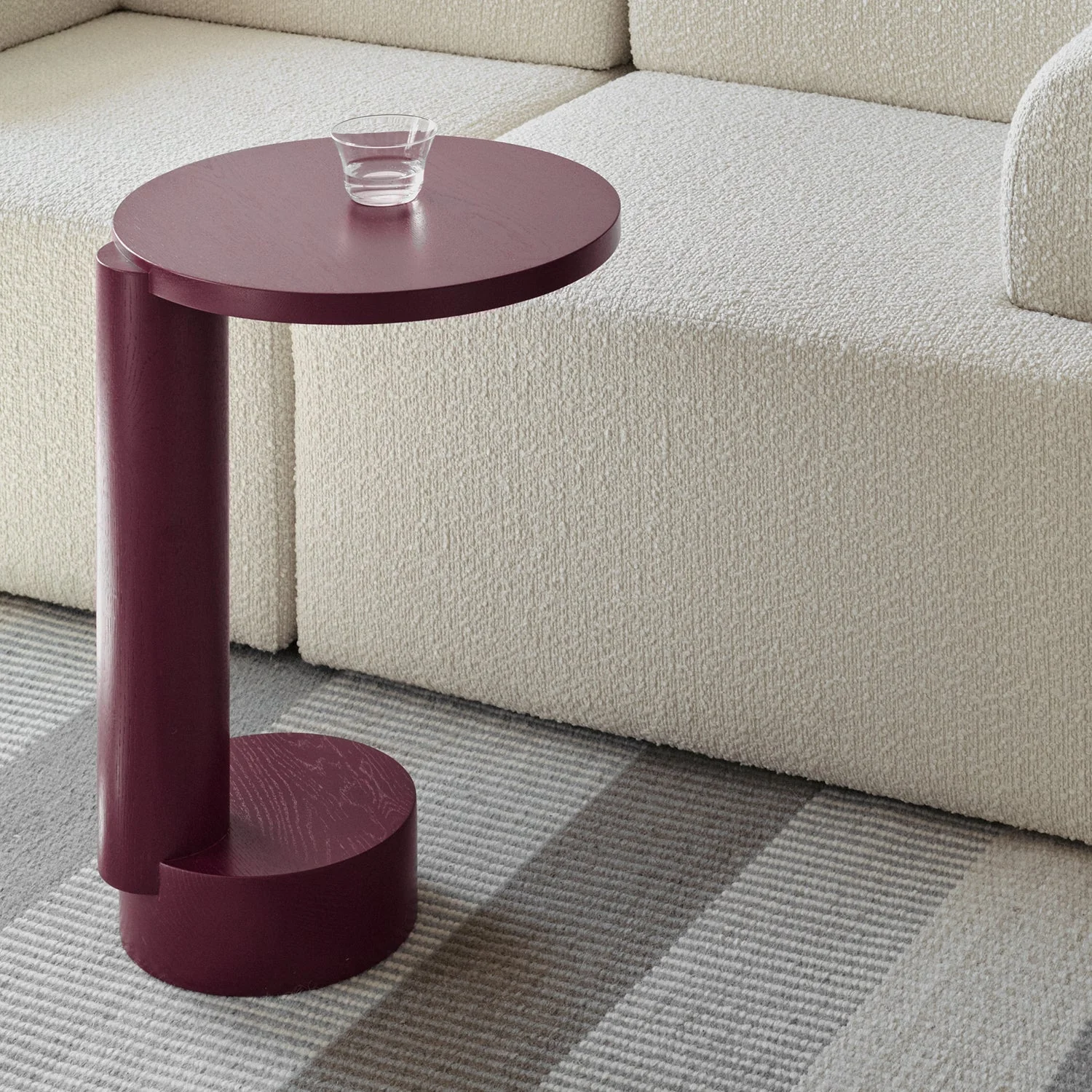 BOLD side table / Burgundy - Image 7