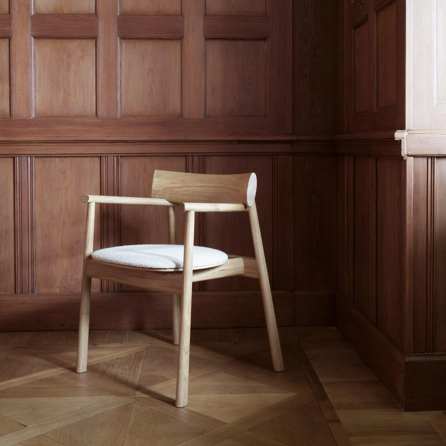 ELIPSA SOFT chair / Natur oak / Boucle sand - Image 7