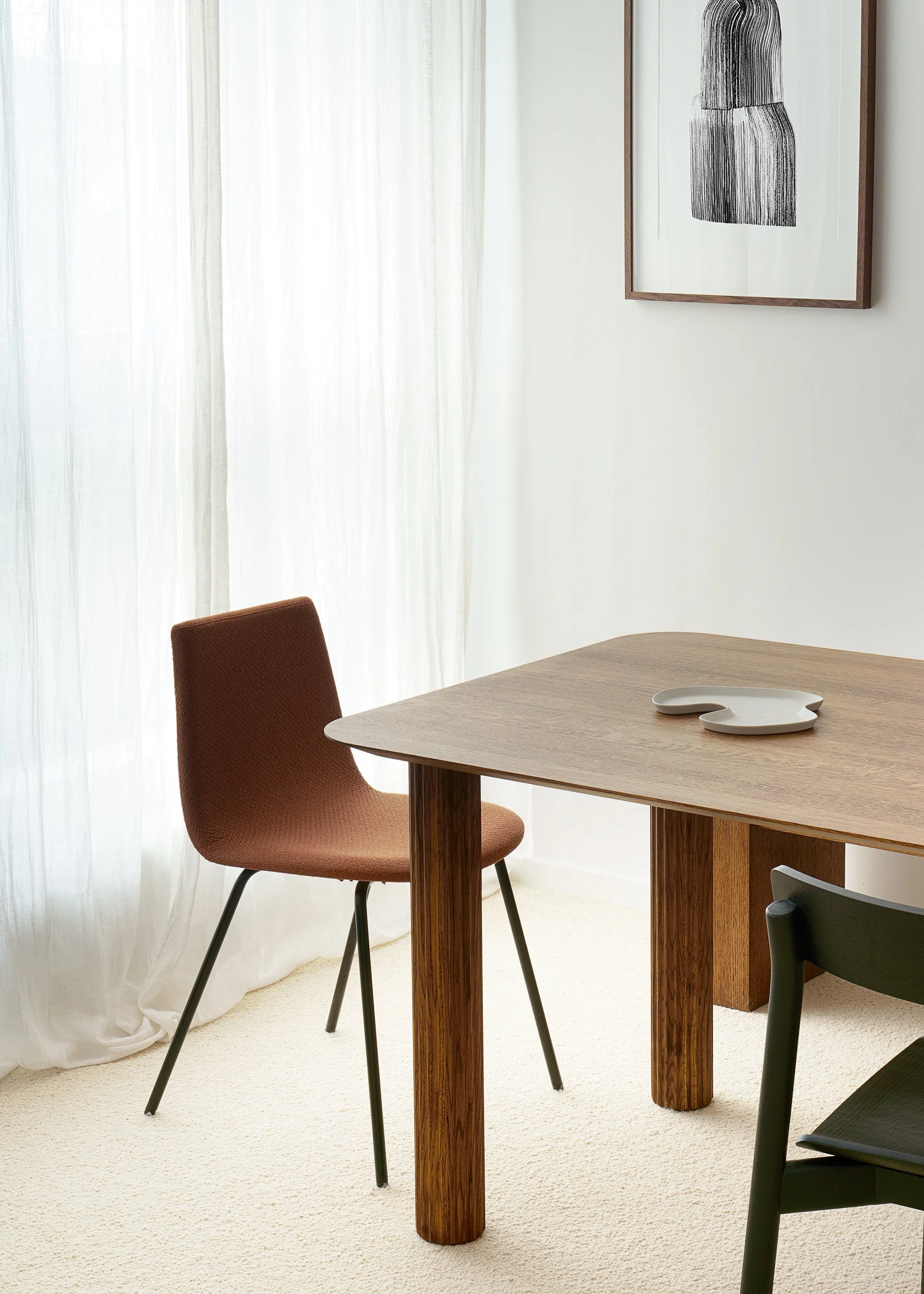 FILAR 160 table / Dark oak - Image 3