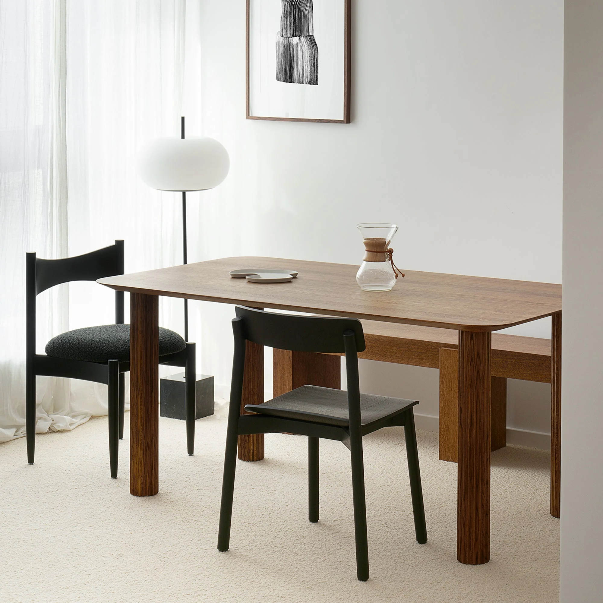 FILAR 160 table / Dark oak - Image 4