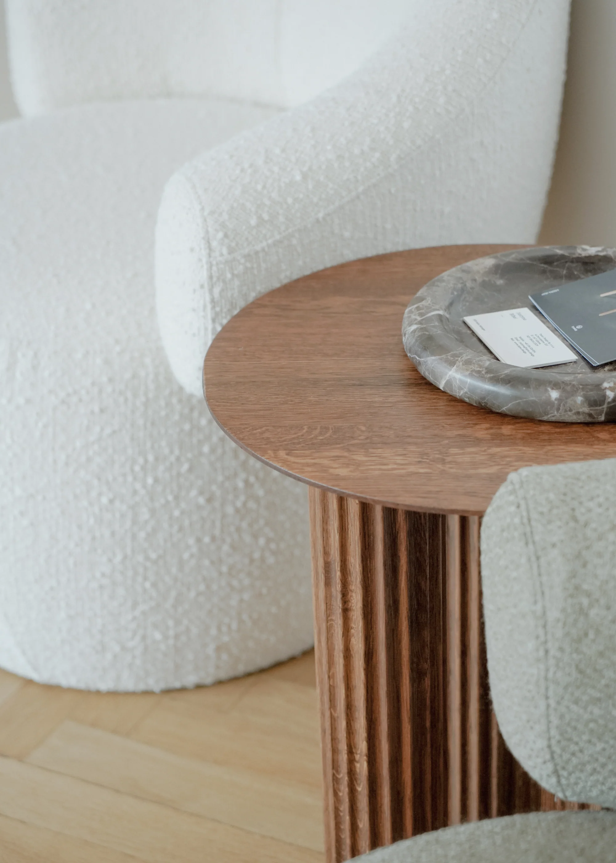 FILAR HIGH side table / Dark oak - Image 11