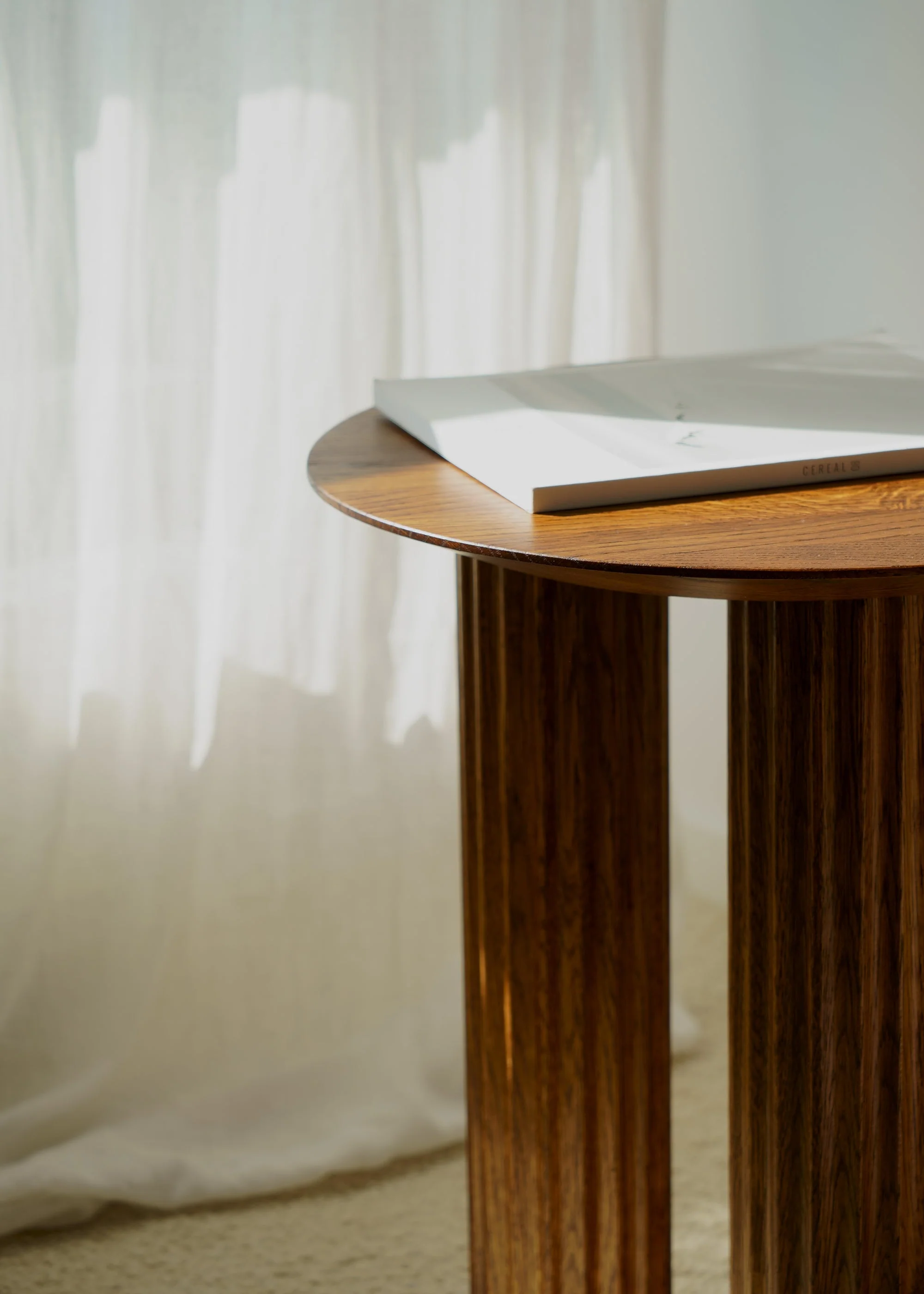 FILAR HIGH side table / Dark oak - Image 4