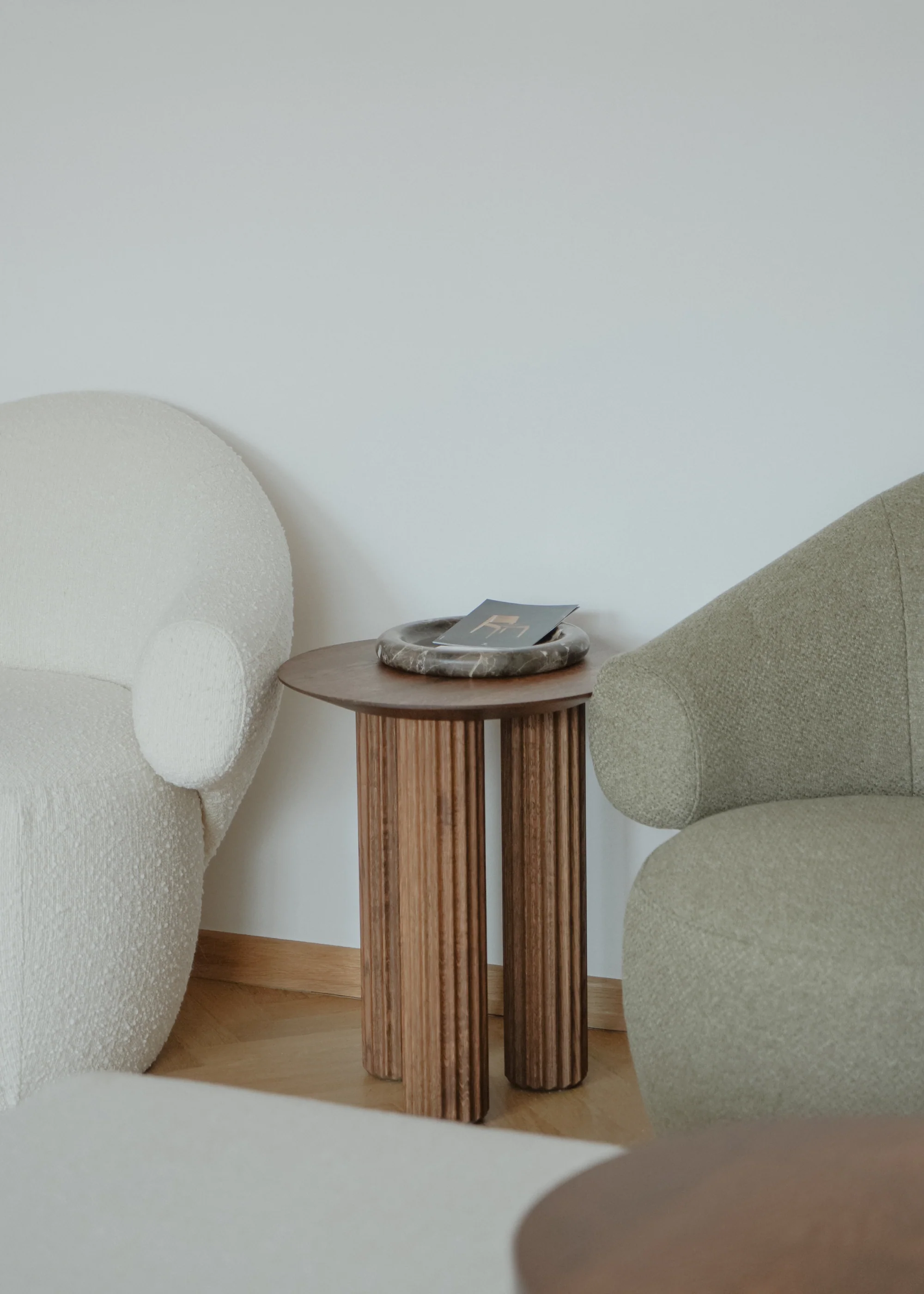 FILAR HIGH side table / Dark oak - Image 8