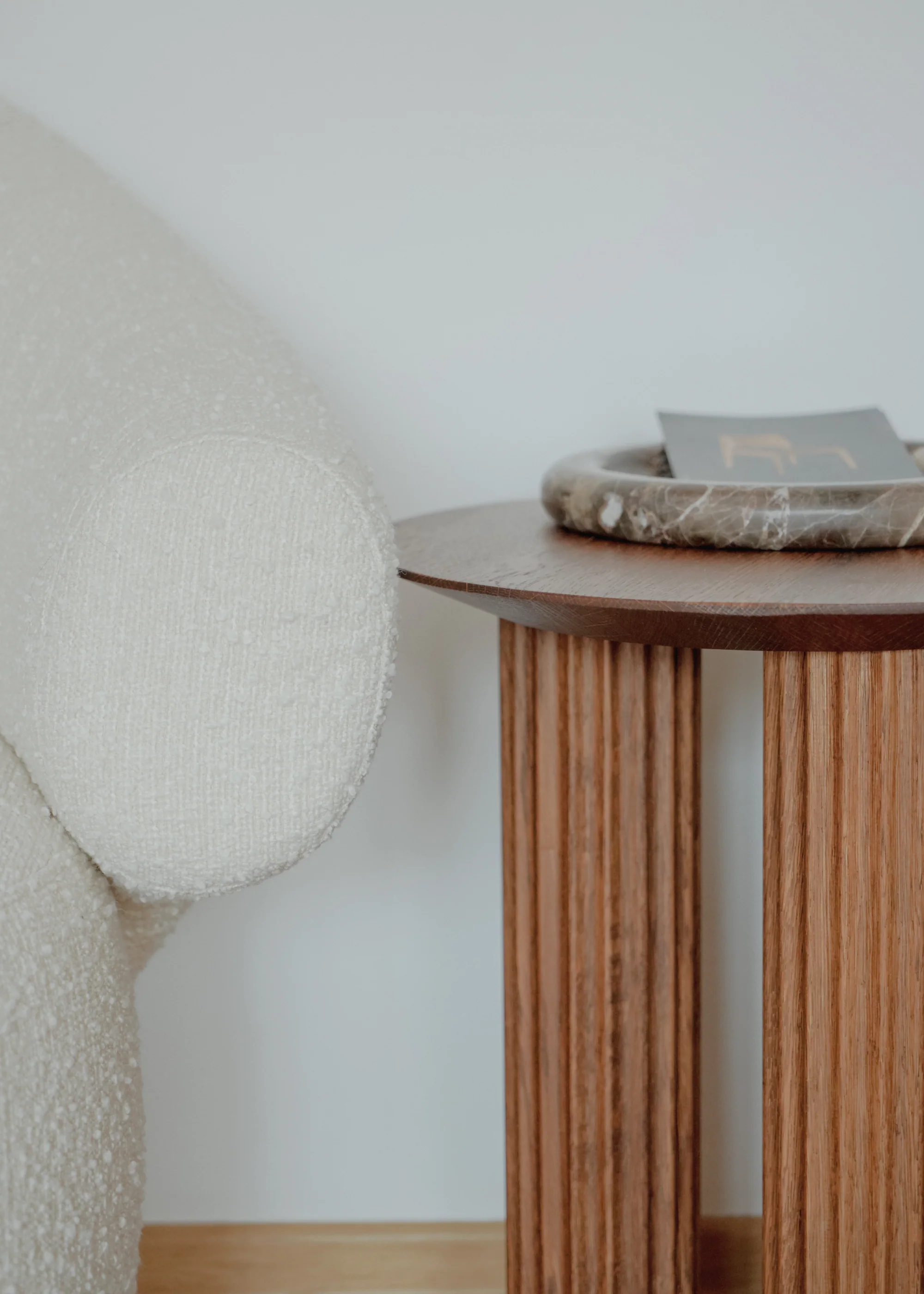 FILAR HIGH side table / Dark oak - Image 9