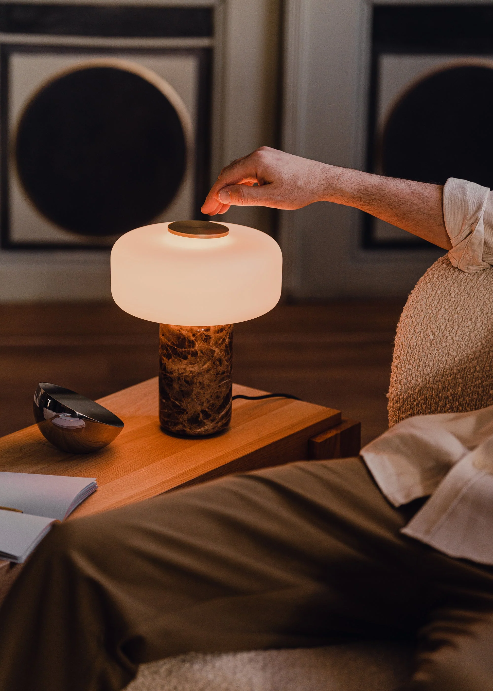 FONTE lamp / Brown - Image 3