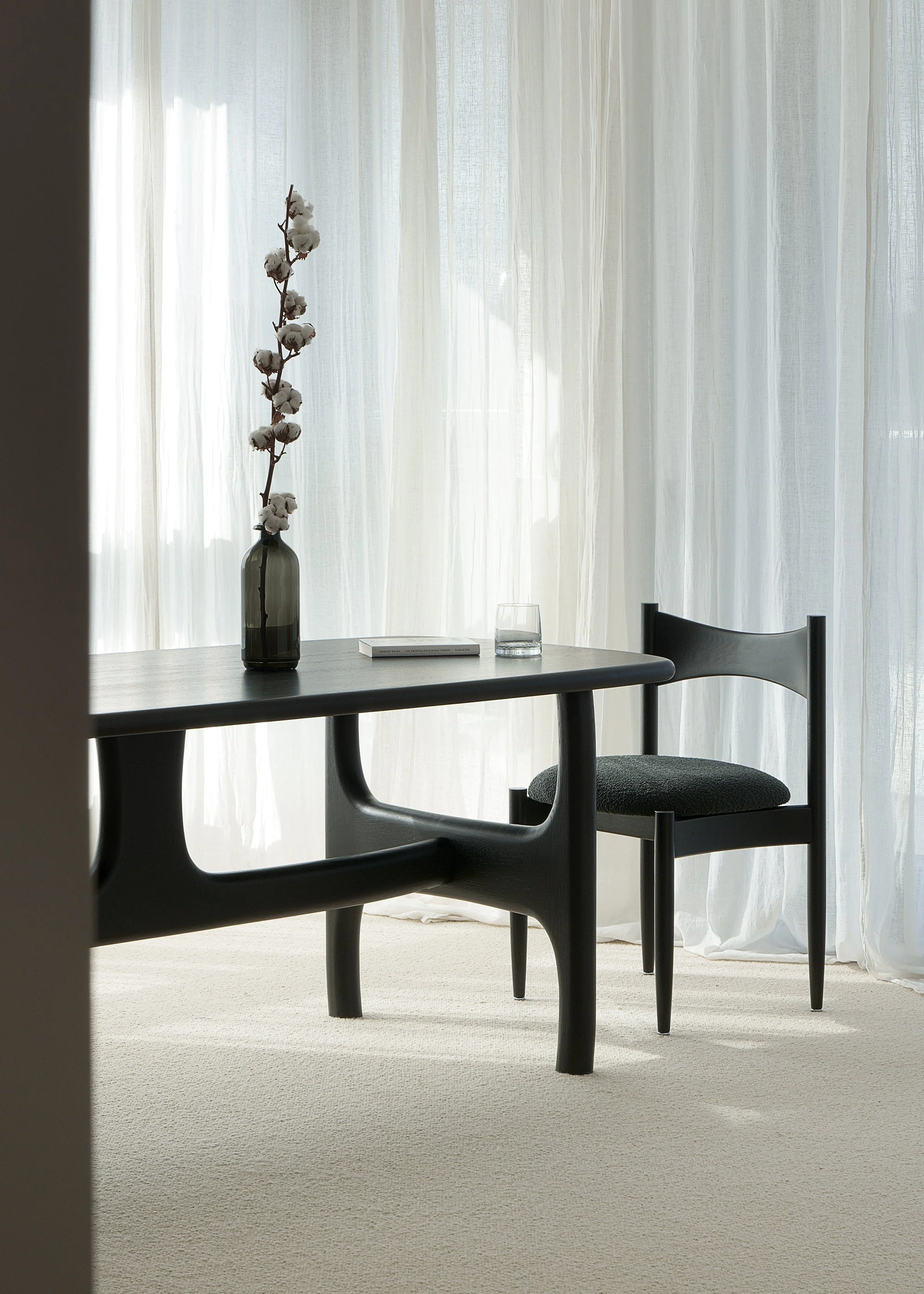 KEMI chair / Black oak - Image 3
