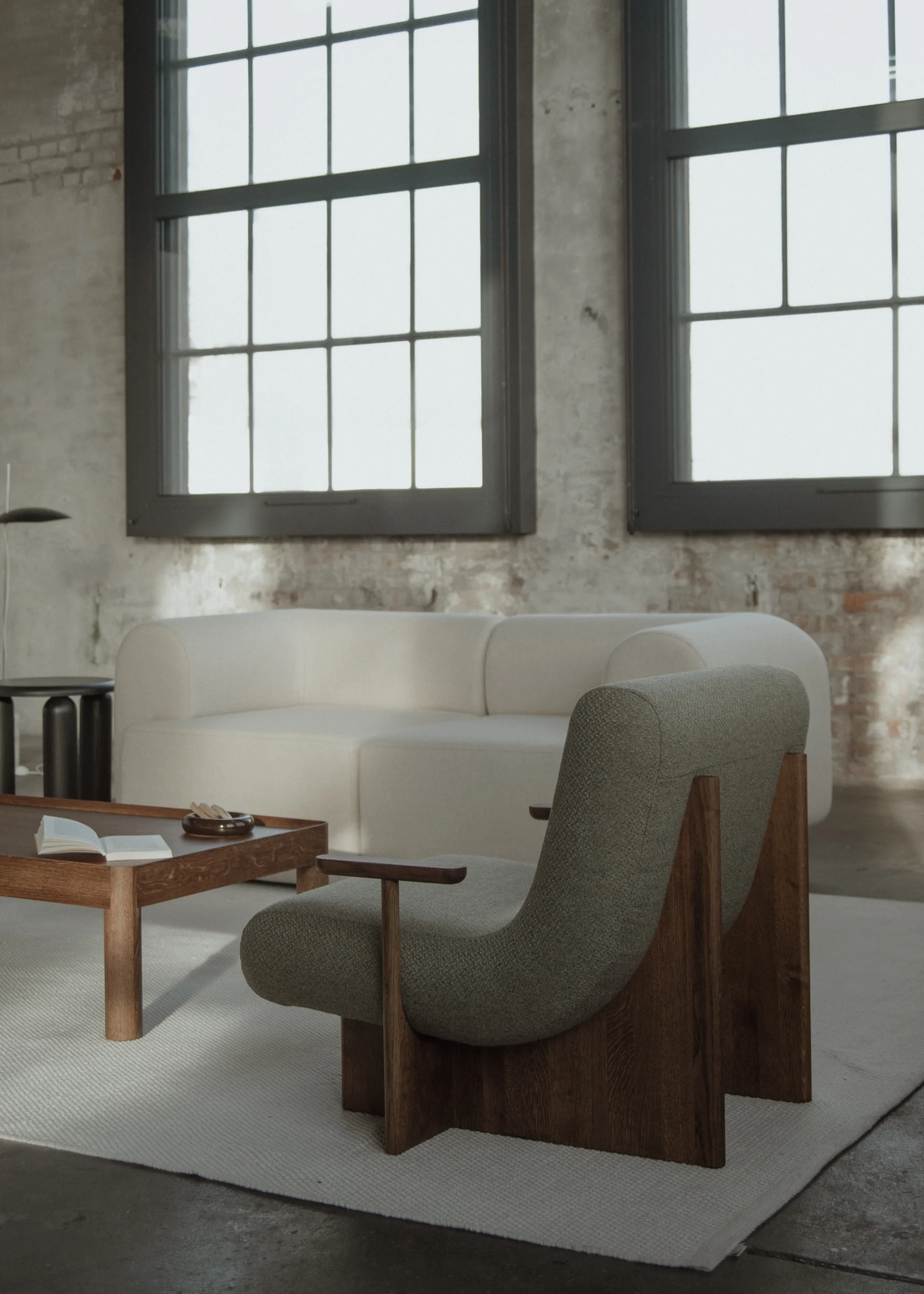 KIVO lounge chair / Dark oak - Image 3