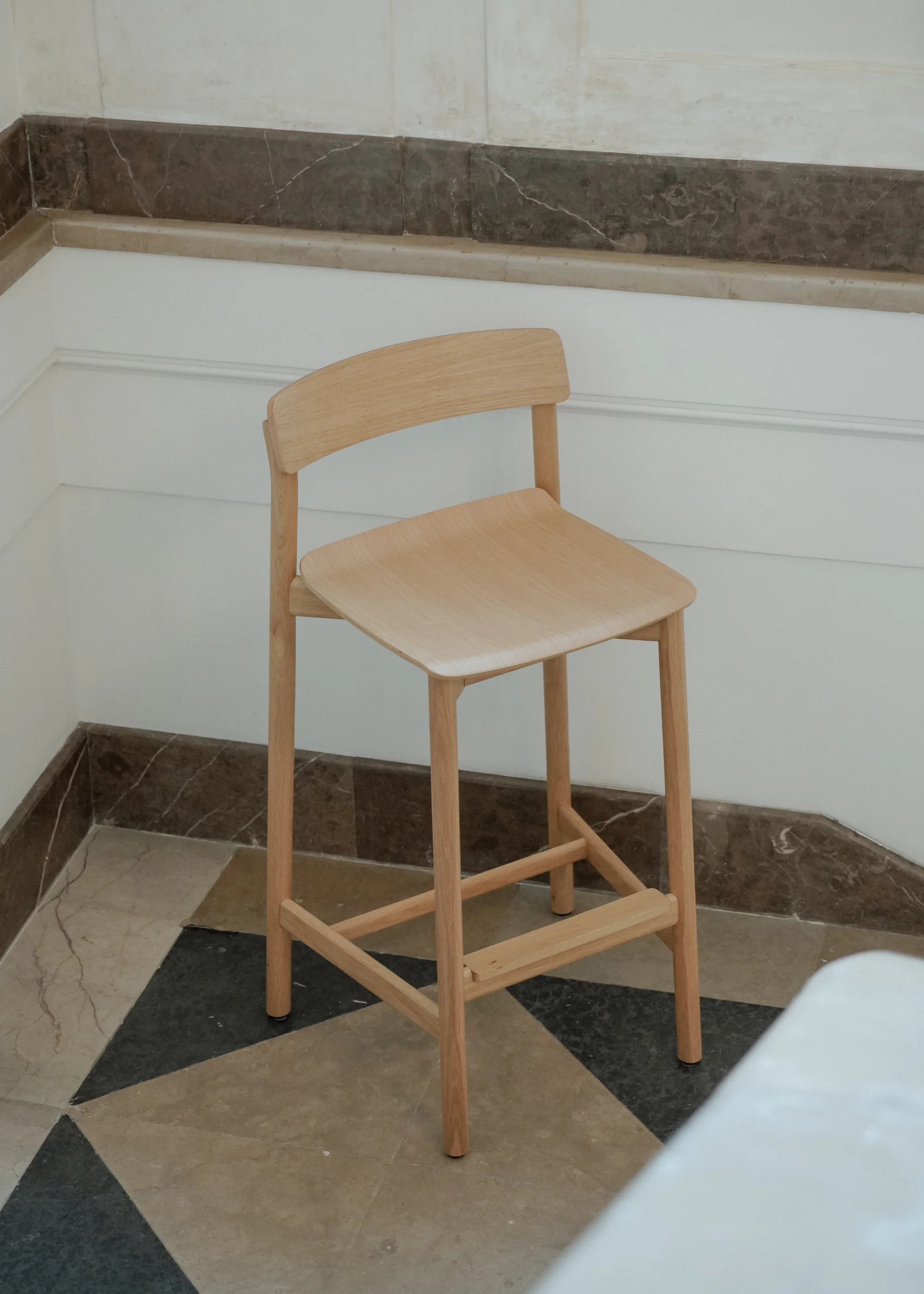 ARCHE bar stool / Natur oak - Image 10