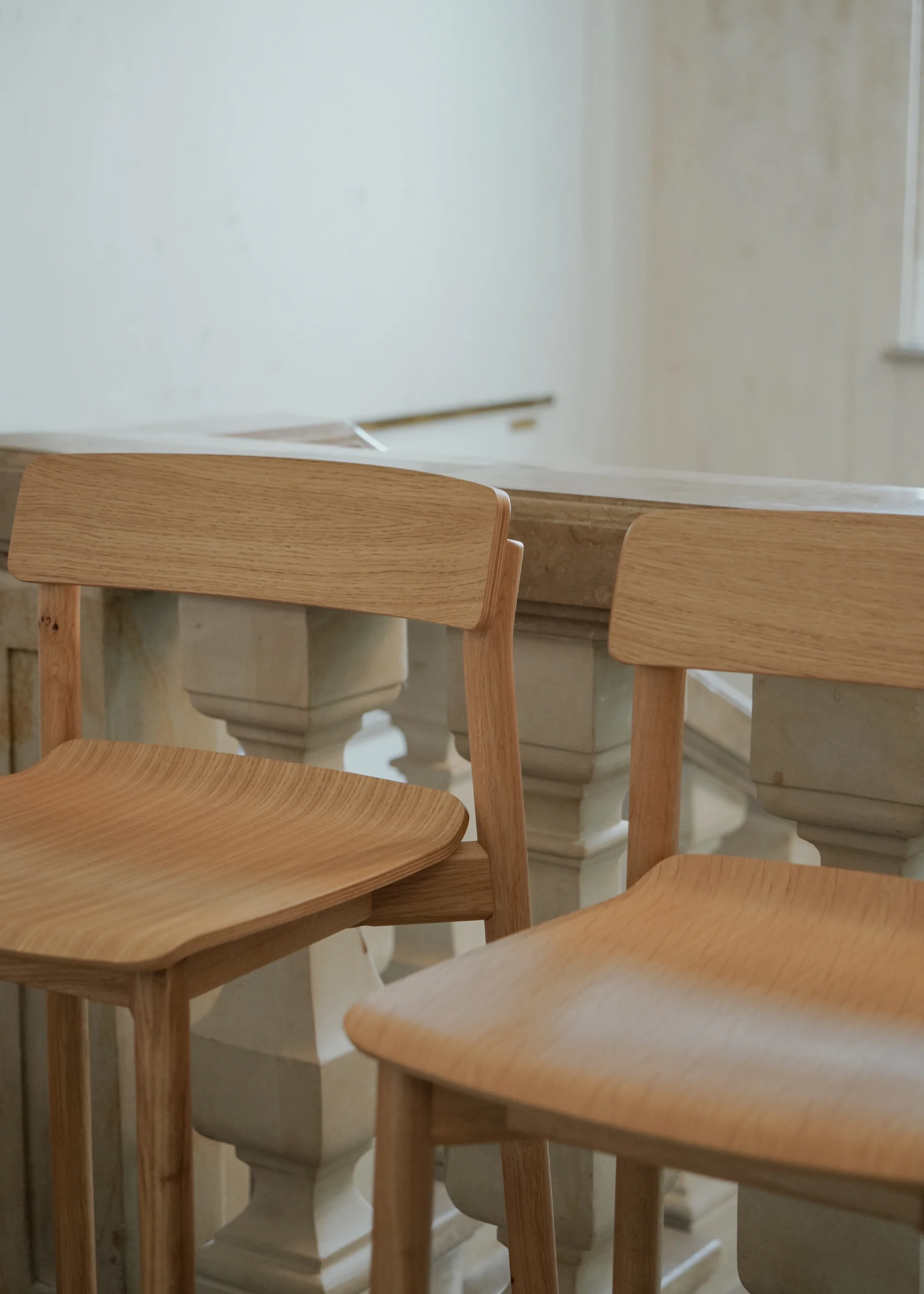 ARCHE bar stool / Natur oak - Image 12