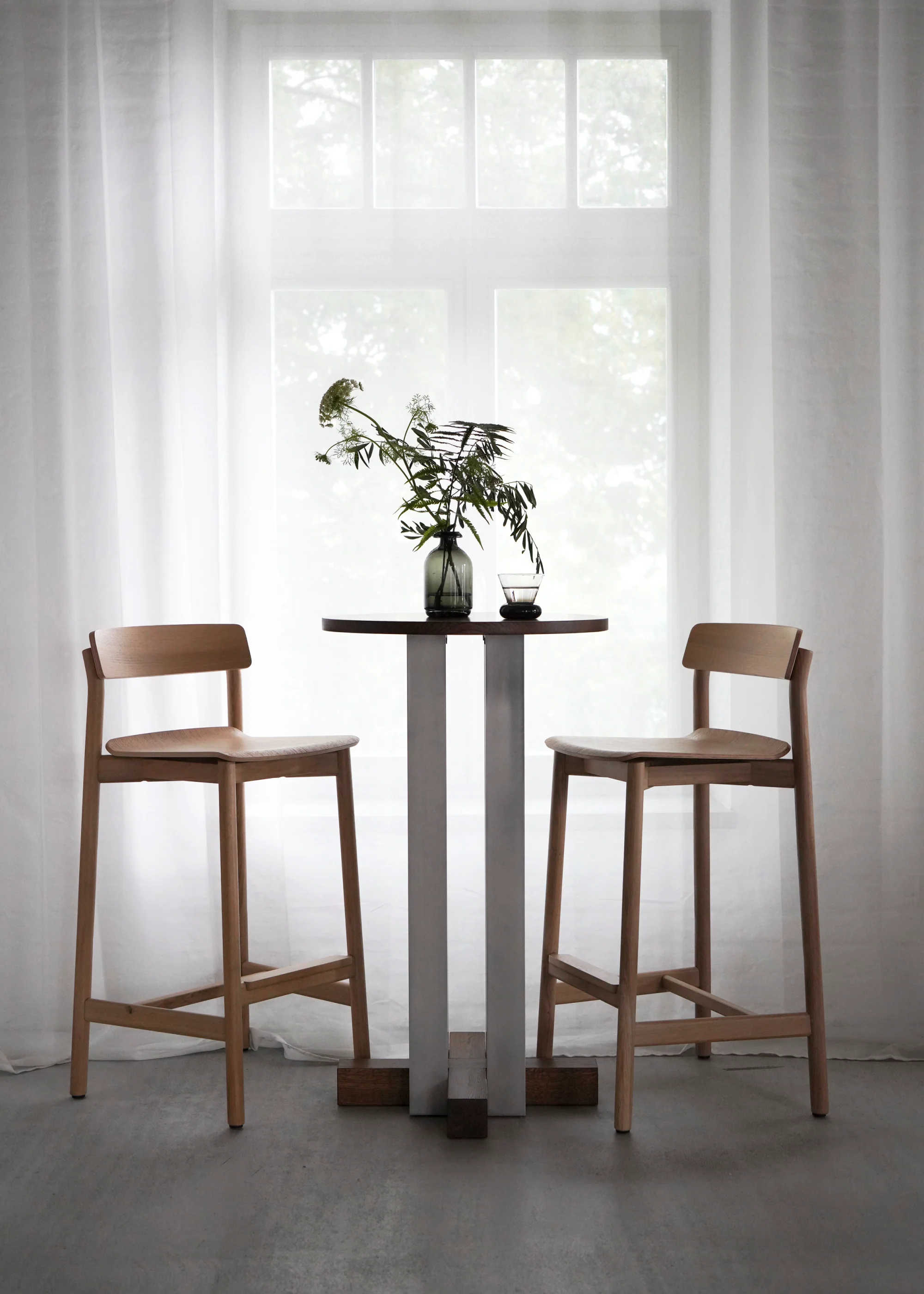 ARCHE bar stool / Natur oak - Image 3