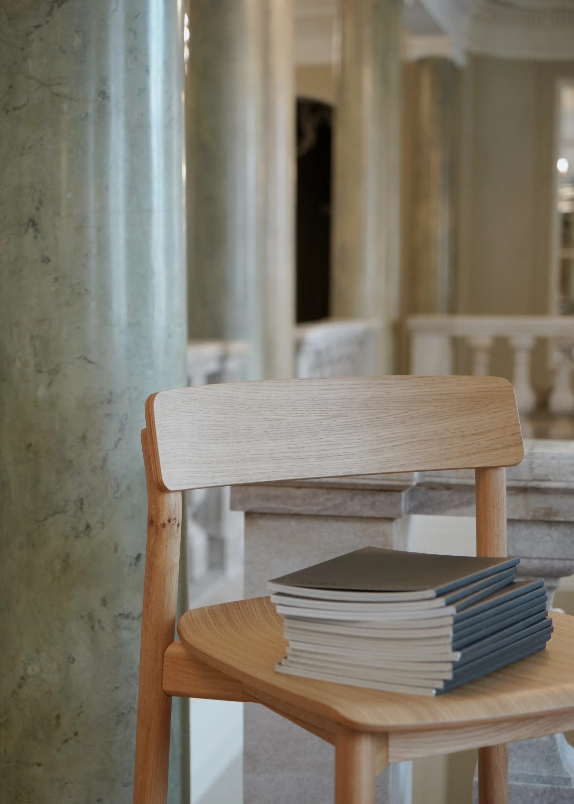 ARCHE bar stool / Natur oak - Image 8