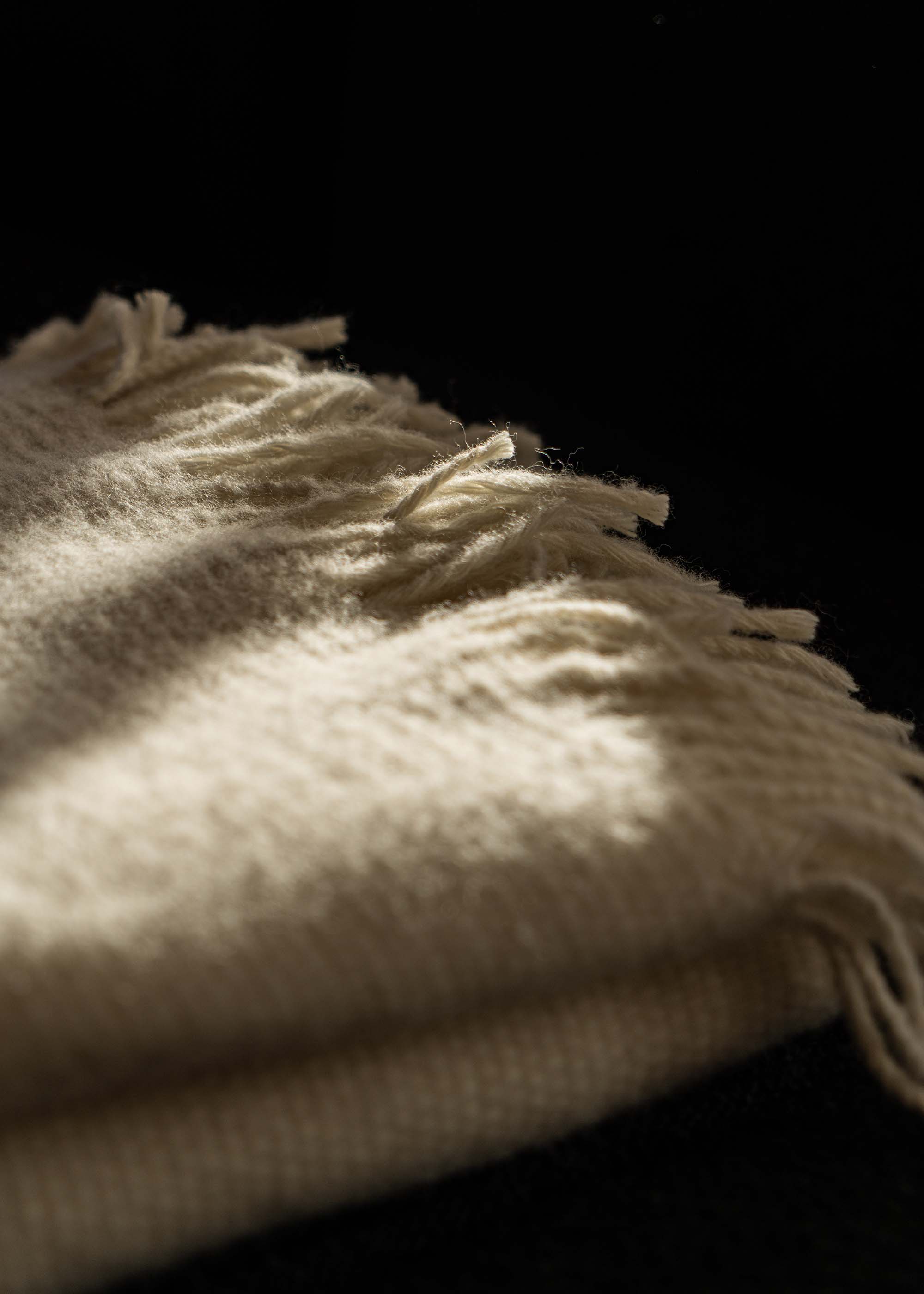 MERI blanket / Ecru - Image 7