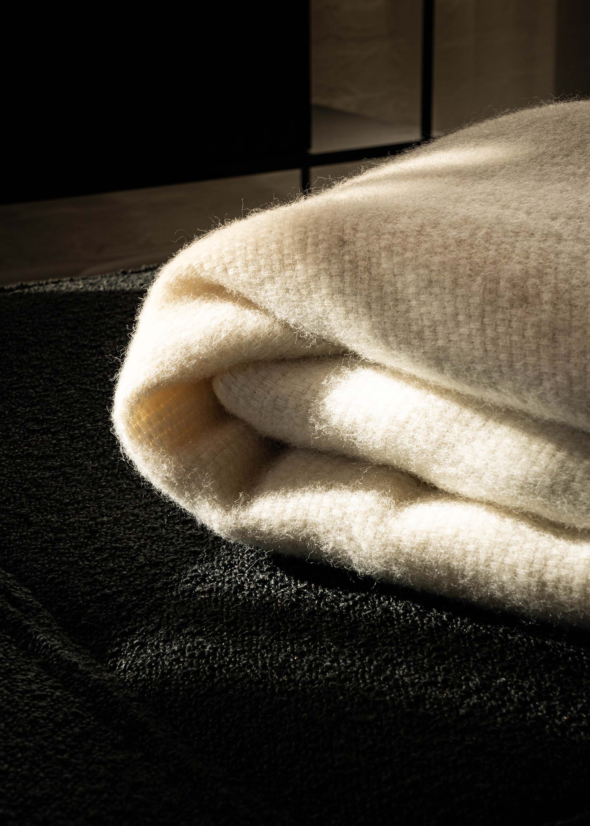 MERI blanket / Ecru - Image 8