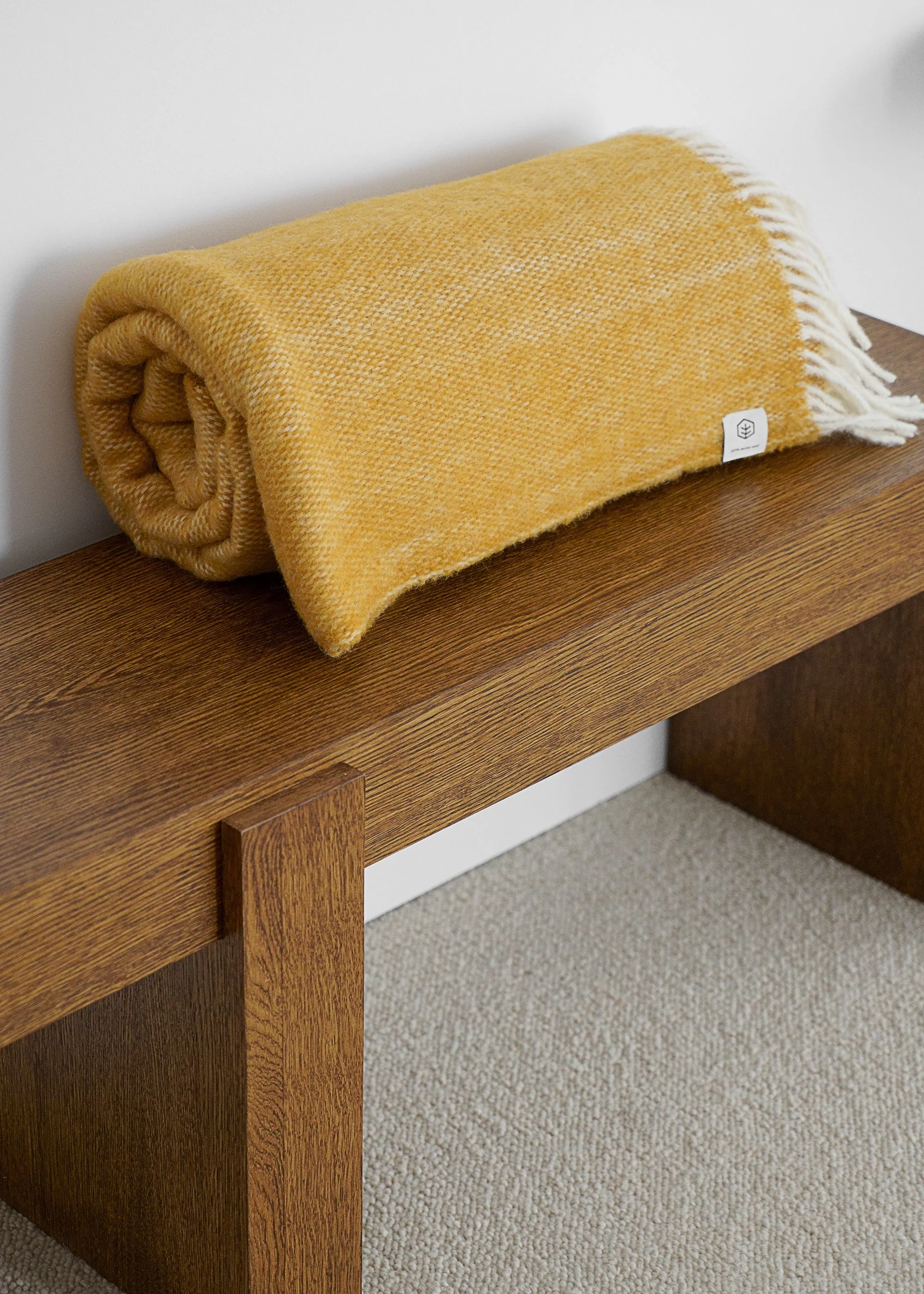 MERI blanket / Saffron - Image 11