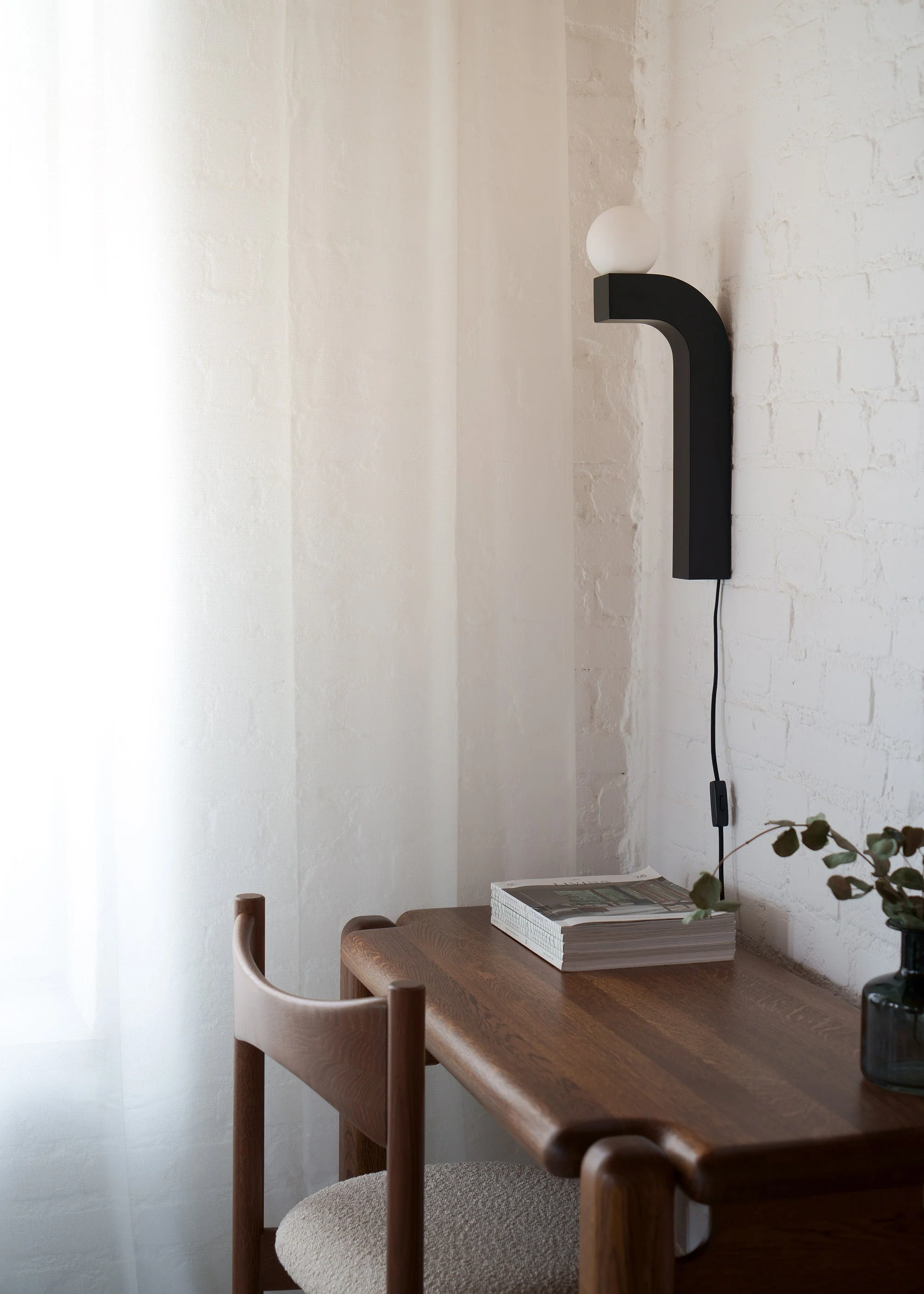 PALLIA wall lamp / Black - Image 3