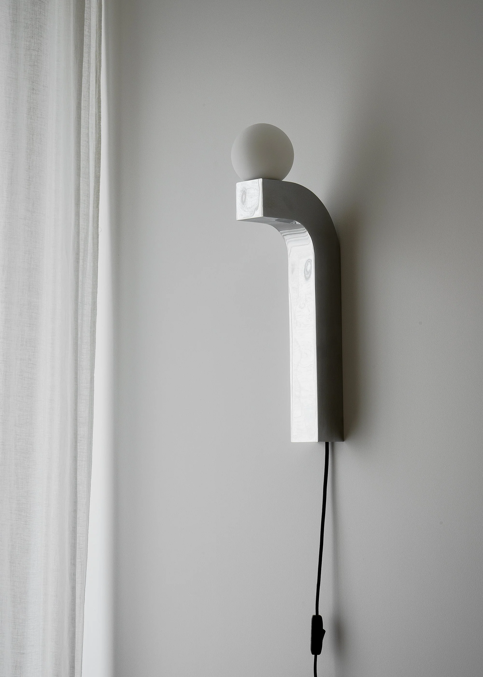 PALLIA wall lamp / Chrome - Image 3