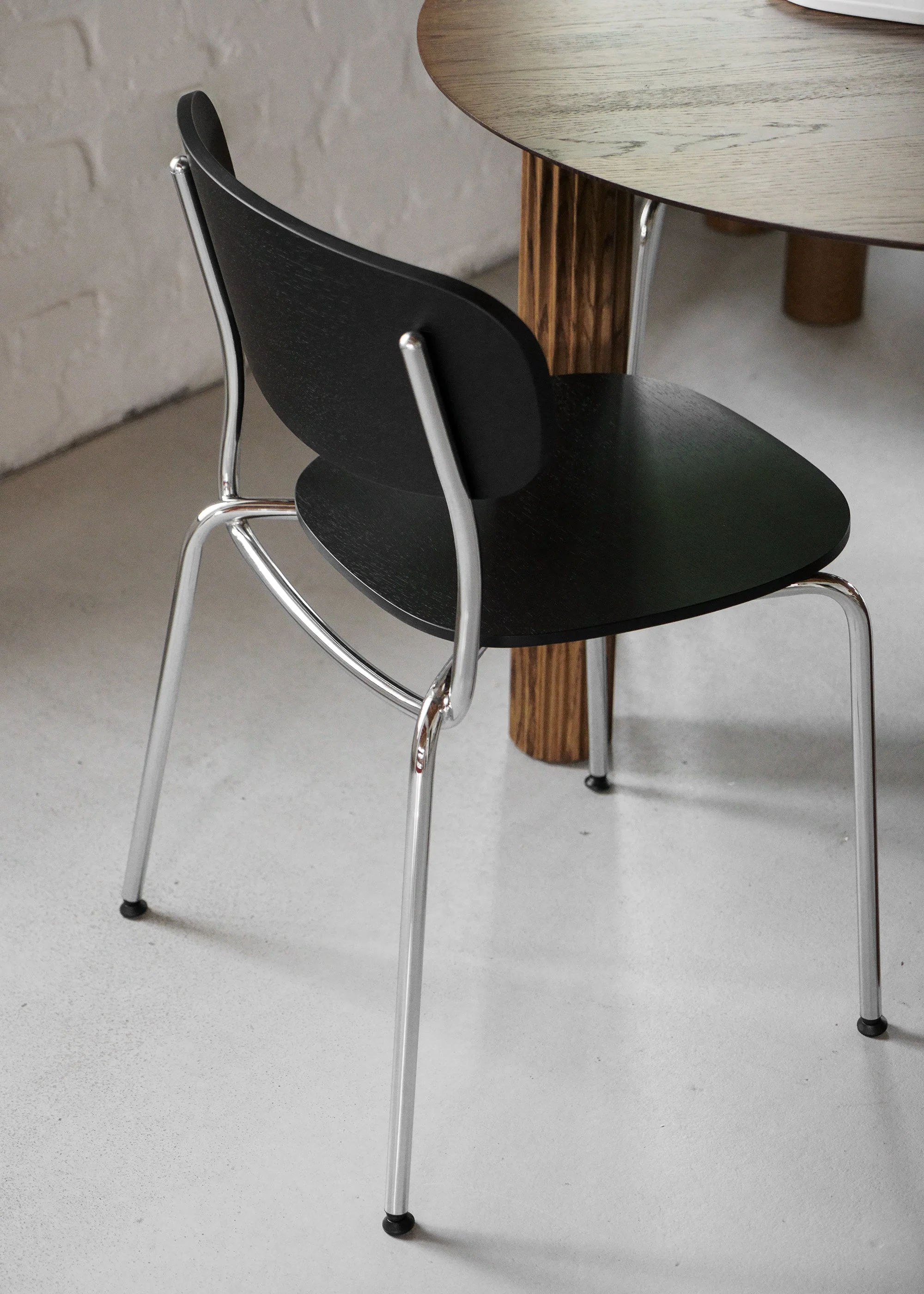 SPLOT chair Chrome / Black - Image 4