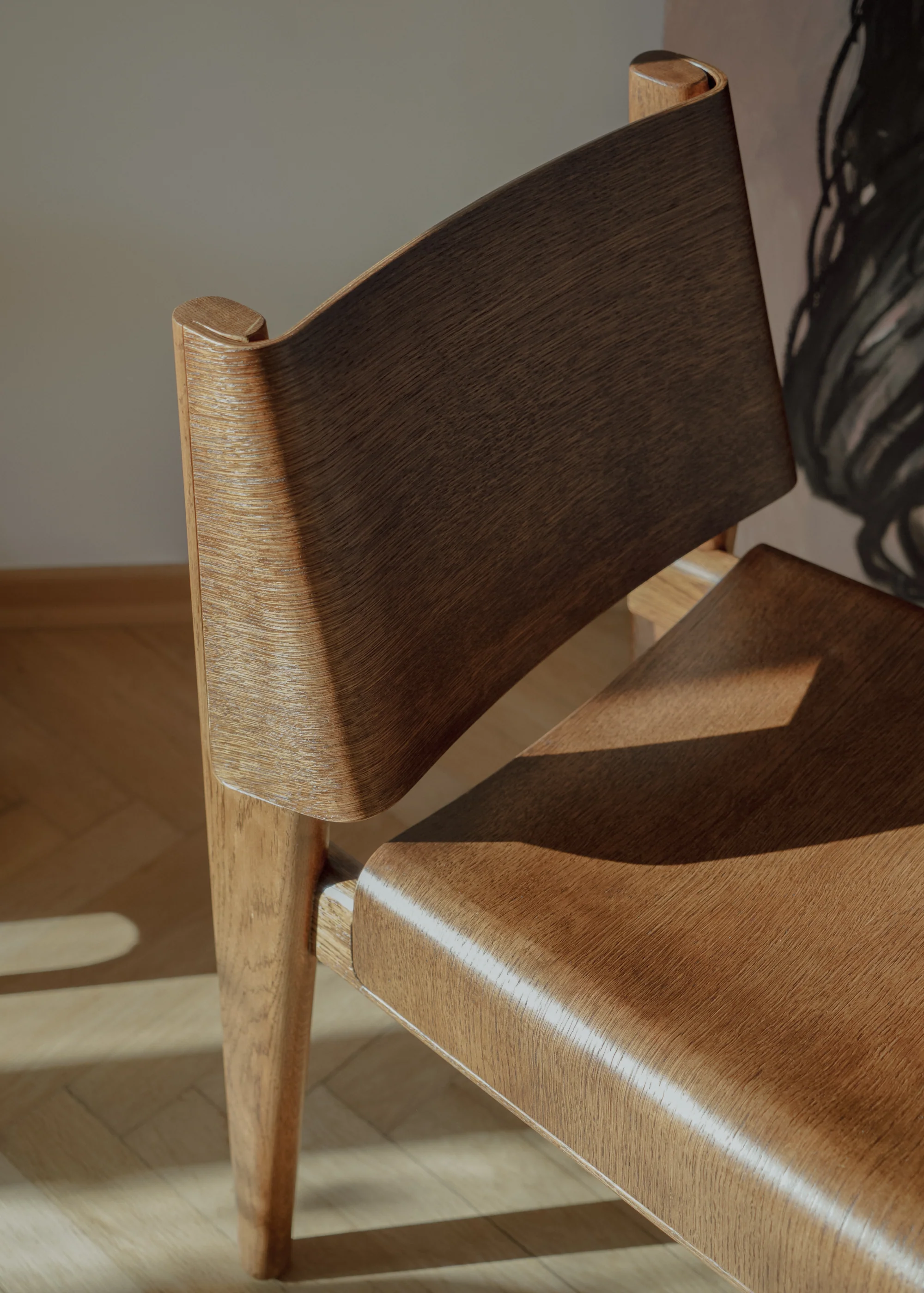 UNDIA chair / Dark oak - Image 5