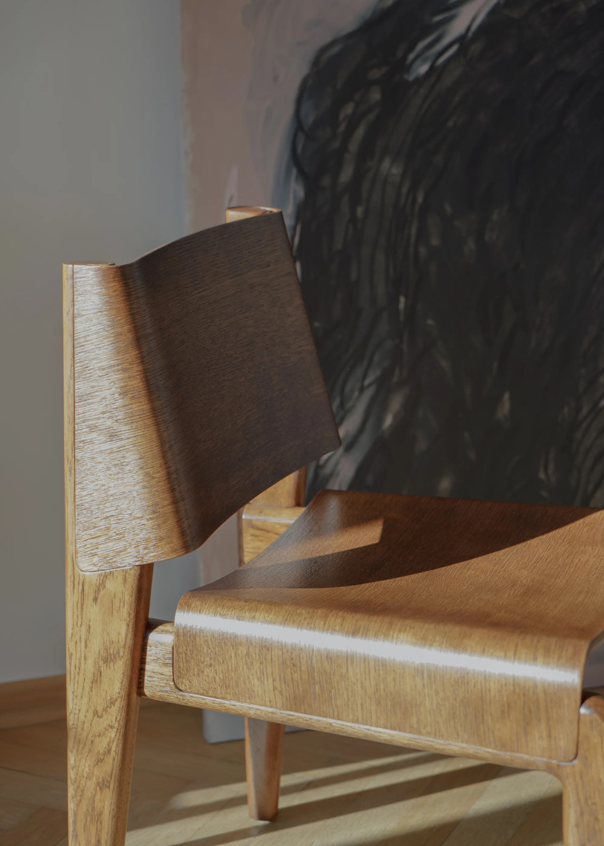 UNDIA chair / Dark oak - Image 7